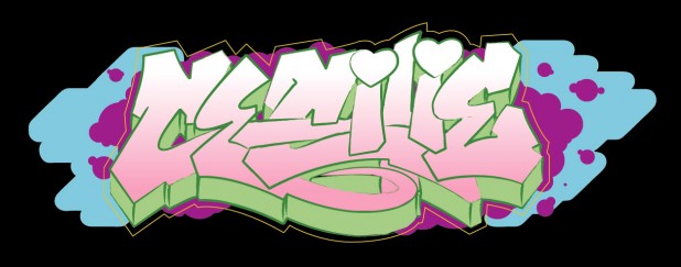 Her ses det grafiske forlæg til trykket.